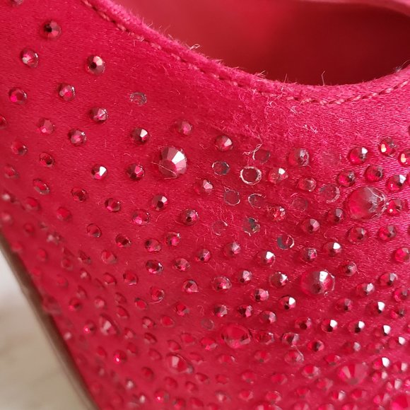 Red glitter heels - Picture 2 of 4